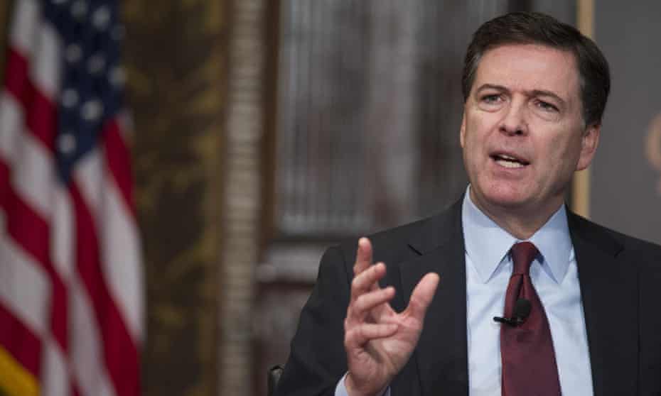 FBI director James Comey. Section 215 of the Patriot Act permits the FBI to collect business records relevant to a current counter-terrorism investigation.
