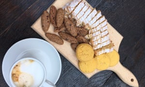 Selection of cakes at Rabska Torta.