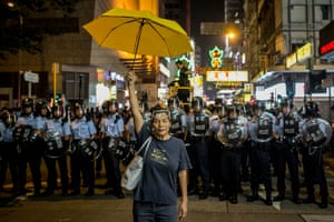 In late September 2014, thousands of protesters occupied public streets in Causeway Bay and Mong Kok. By early December the initiators of the movement, Reverend Chu Yiu-ming, Benny Tai and Chan Kin-man, had surrendered to police without being arrested and the protests sites were cleared within a week. Almost 1,000 people had been arrested, but the movement spawned new political movements which would carry through to the pro-democracy protests in 2019.
