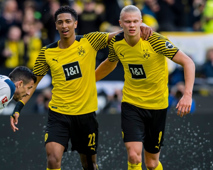 Haaland and Bellingham: Dortmund friends taking centre stage in Norway v England battle