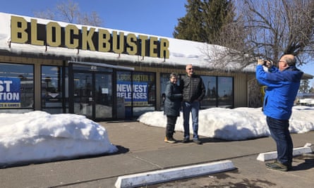 The last Blockbuster store in Bend, Oregon.