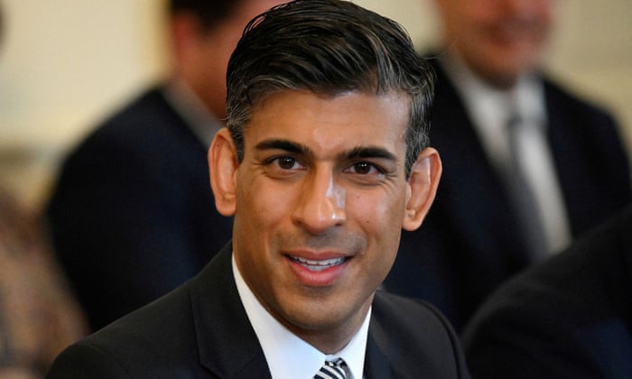 Former chancellor of the exchequer Rishi Sunak attends a cabinet meeting at No 10 in May