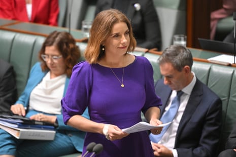 Anika Wells during question time.