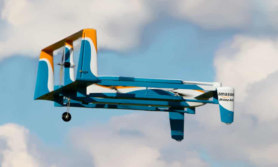 An Amazon Prime drone