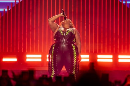 Lizzo performing in Perth, Australia on 14 July at RAC Arena.