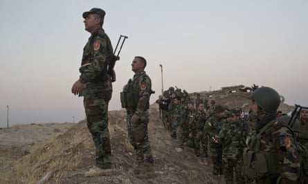 Kurdish Peshmerga forces