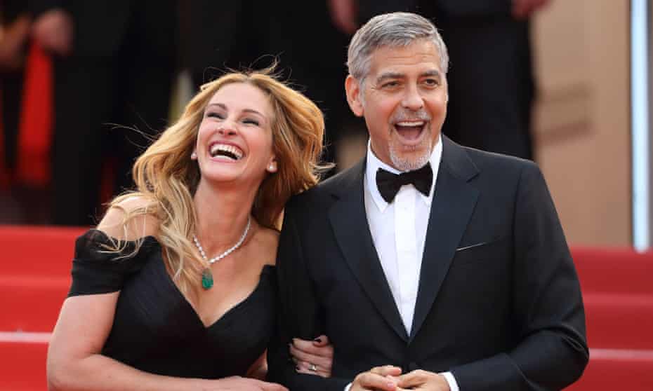 Julia Roberts and George Clooney at the 69th Annual Cannes Film Festival in 2016.