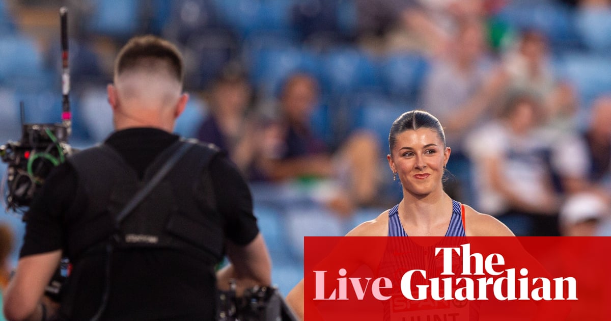 European Athletics Championship 2026: GB’s Amy Hunt goes for glory again on day four – live