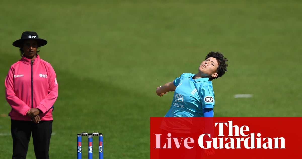 England v Ireland: first women’s cricket one-day international – live