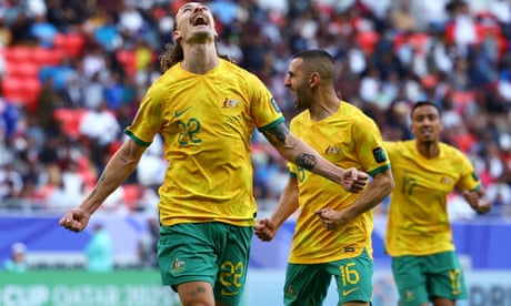 Irvine and Bos fire Australia to victory against India in Asian Cup opener