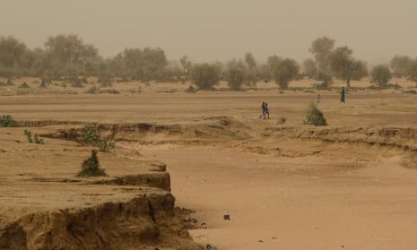 A dry seasonal riverbed in the Sahel: could climate change lead to improved rainfall?
