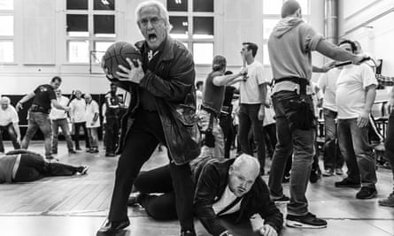 Graham Clark and Nicky Spence in rehearsal for From the House of the Dead at the Royal Opera House, London.