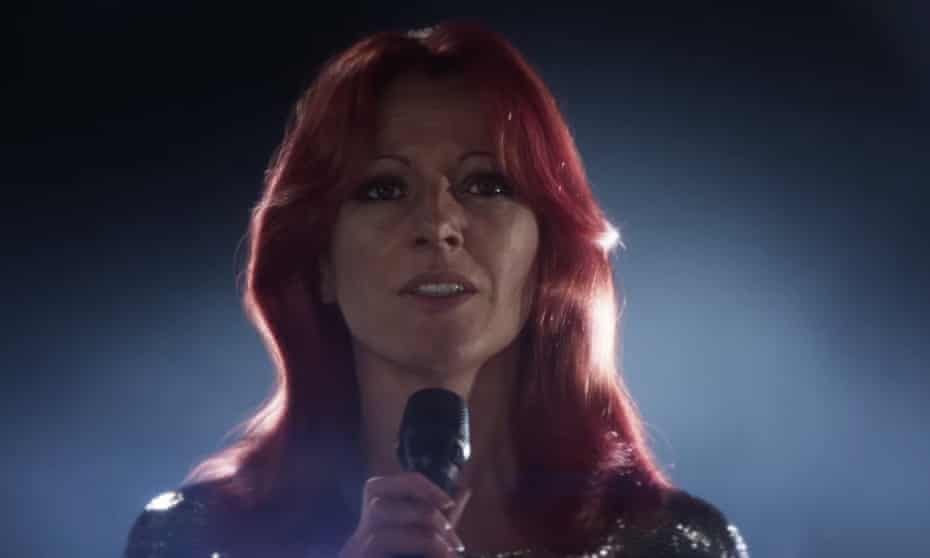 A digital version of Anni-Frid in the ‘I still have faith in you’ video, from ABBA’s new album - Voyage.