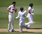 Australia v Bangladesh: first men’s Test, day two – live
