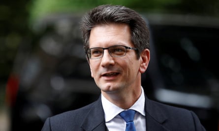 Steve Baker was Brexit minister when he met Tucker Link and other Oklahomans touring Westminster.