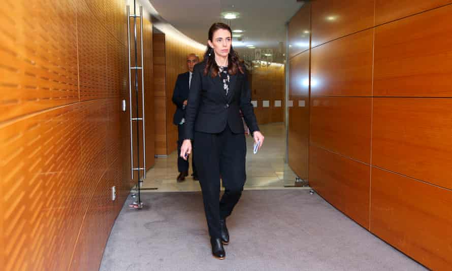 New Zealand prime minister Jacinda Ardern.