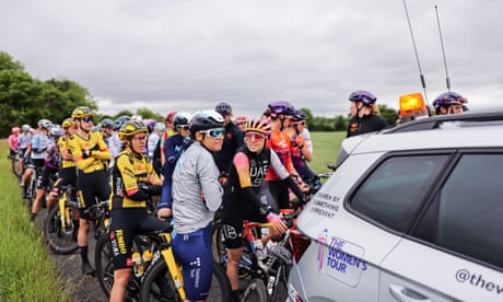Women’s Tour of Britain: Copponi wins first stage after delay and late crash