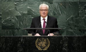 Vitaly Churkin, the Russian envoy, said the countries who beat Russia ‘are not as exposed to the winds of international diplomacy’.