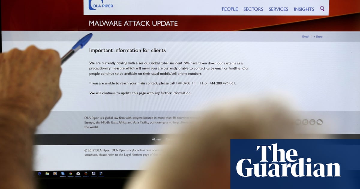 Notpetya Malware Attacks Could Warrant Retaliation Says Nato Affiliated Researcher Technology The Guardian