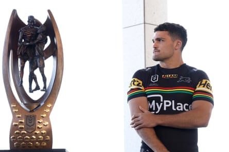 Nathan Cleary of the Penrith Panthers