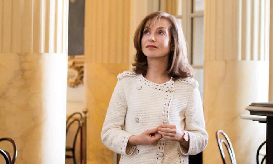 Isabelle Huppert, photographed at the Odeon in Paris