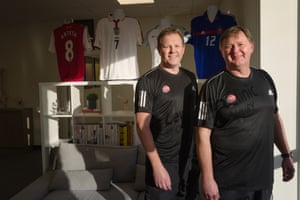 Gary and Colin, earlier.
