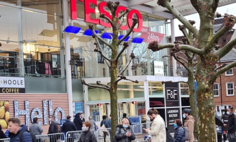 Tesco customers face purchase limits on certain items though the supermarket says they can ‘shop as normal’. 
