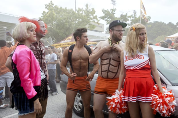 Neighbors 2: Sorority Rising criticises the fraternity from the inside out.