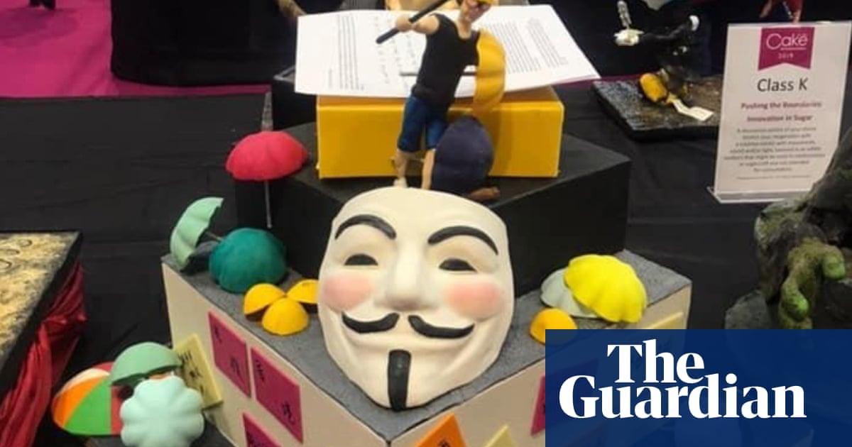 Flour power: Hong Kong protest-themed cake disqualified from UK baking contest