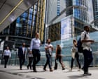 Australia news live: economy grows by 2.1% in year to June; Telstra outage driven by lack of oversight and expertise, investigation finds