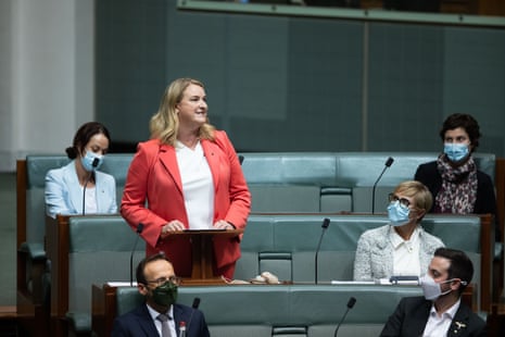 The independent member for North Sydney, Kylea Tink, gives her maiden speech in the House of Representatives
