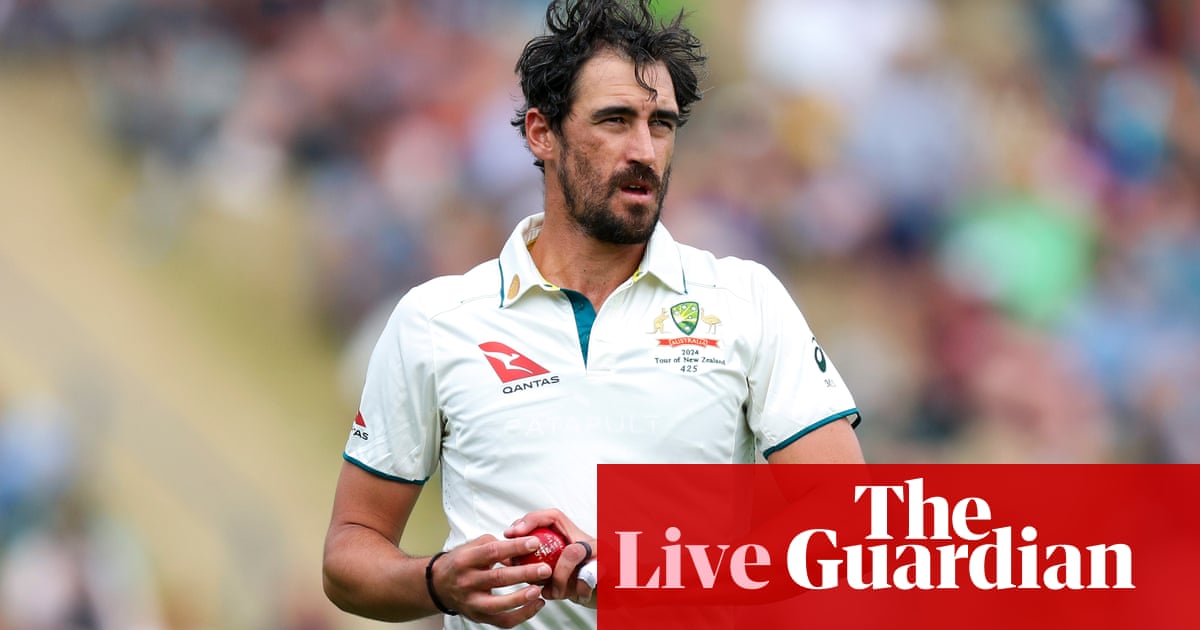 New Zealand v Australia: first Test, day four – live