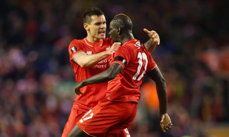 Liverpool v Borussia Dortmund: Europa League quarter-final – as it happened