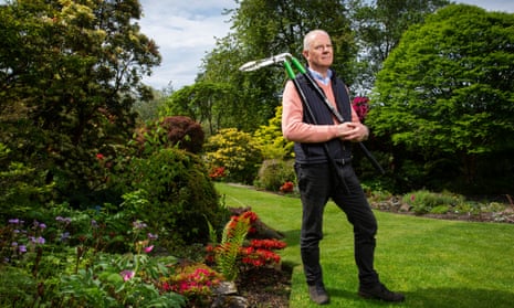 Simon O'Connor - Between jobs, in the garden, and enjoying my