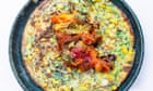 Nigel Slater's recipe for sweetcorn cake
