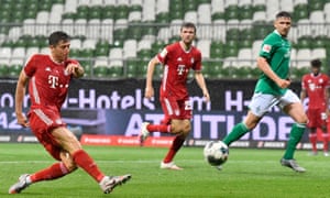 Bayern Munich Win Eighth Successive Bundesliga Title With Win Over Bremen Football The Guardian