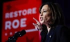 Kamala Harris expected to blame Trump as ‘architect’ of abortion ban crisis in Arizona visit – live
