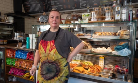 Sam Davies, owner of the independent Village Bakery, Walthamstow.