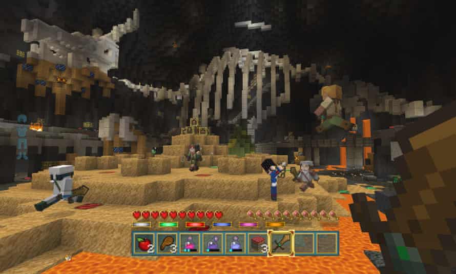 Minecraft Mini Games Coming To Xbox Playstation And Wii U In June Minecraft The Guardian