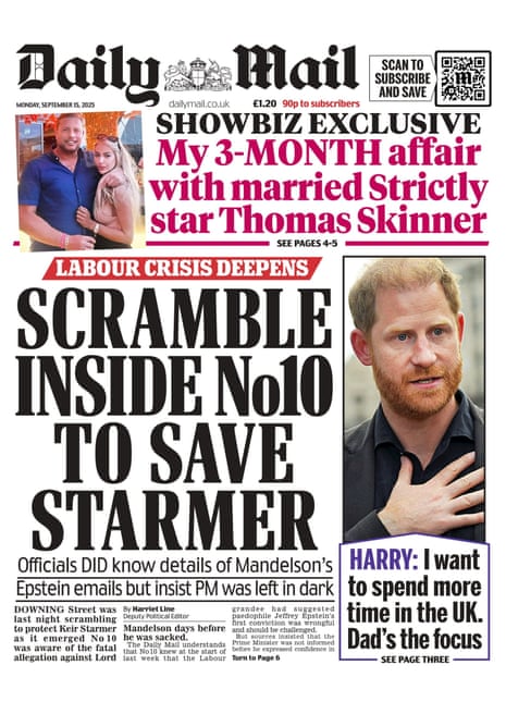 Mail splash