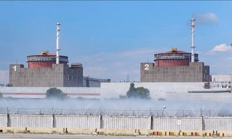 Ukraines Zaporizhzhia nuclear power plant in Enerhodar south-eastern Ukraine