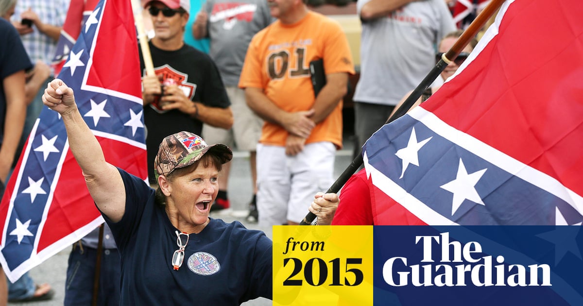Pro Confederate Flag Rally At South S Mount Rushmore Draws Hundreds Georgia The Guardian