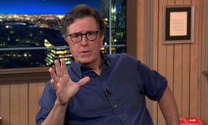 Stephen Colbert on Trump: ‘Next, he’s gonna ban roller-skating and build a laser to blow up Halloween.’