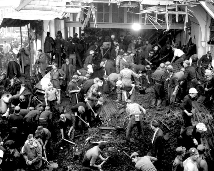Image accompanying the story: At Aberfan, I saw fathers digging for their missing children. And the lessons society should have learned, it hasn’t | John Humphrys