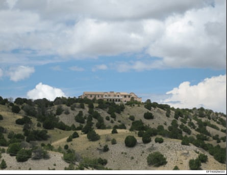 a building on a hill
