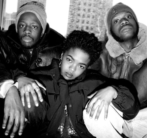 Wyclef Jean, Lauryn Hill, Pras Michél – The Fugees, in 1994.