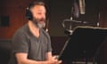 Michael Sheen records the audiobook for Philip Pullman's La Belle Sauvage