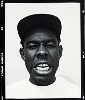 A snapshot from hip-hop’s recent history: 20-year-old rapper Tyler, the Creator photographed in Los Angeles in 2011. Tyler came to fame as the leader of the west coast collective Odd Future. Lyrics written for the group prompted a still-upheld ban on his entry to the UK for “posing a threat to public order”. Says photographer Jorge Peniche: “I reached out to Tyler on social media and got to this guy Heathcliff. He told me, ‘Whatever you do, don’t try to give Tyler instructions on how to pose or ask him to smile.’”
