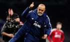 Nuno and Nottingham Forest grateful recipients of Dr Tottenham’s elixir | Ed Aarons