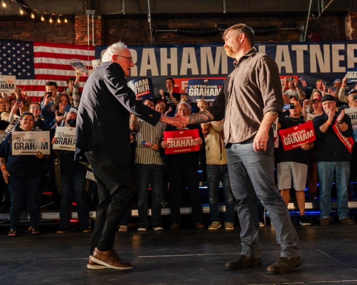 Bernie Sanders calls on Graham Platner to withdraw amid sexual assault claims